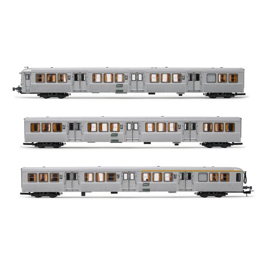 SNCF 3 RIB 70 wagons origine Ep IV