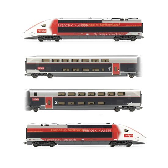 TGV Euroduplex Lyria 4 éléments Ep. VI ACS