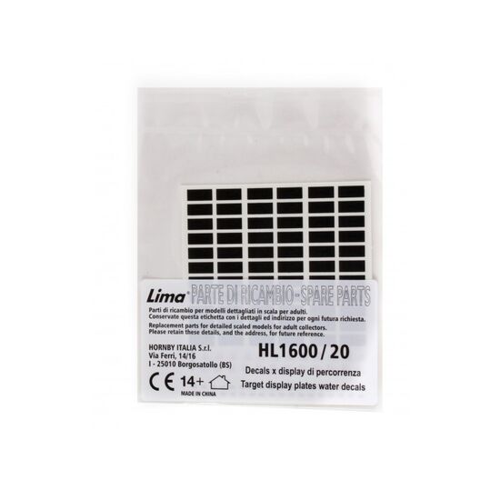 LIM ETR610 Decal-Bogen