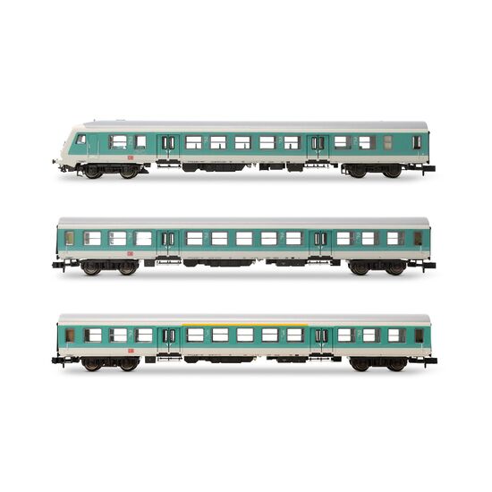 DB AG 1 voiture pilote+1 x ABy 1 x By vert menthe Ep V