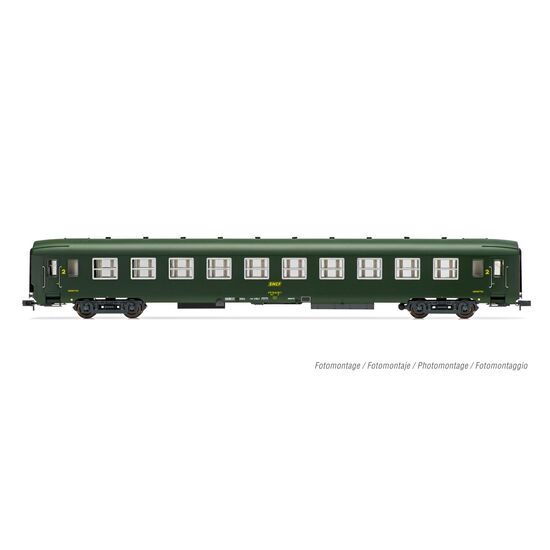 SNCF Voiture-couchettes DEV AOB10c10 verte ép. IV
