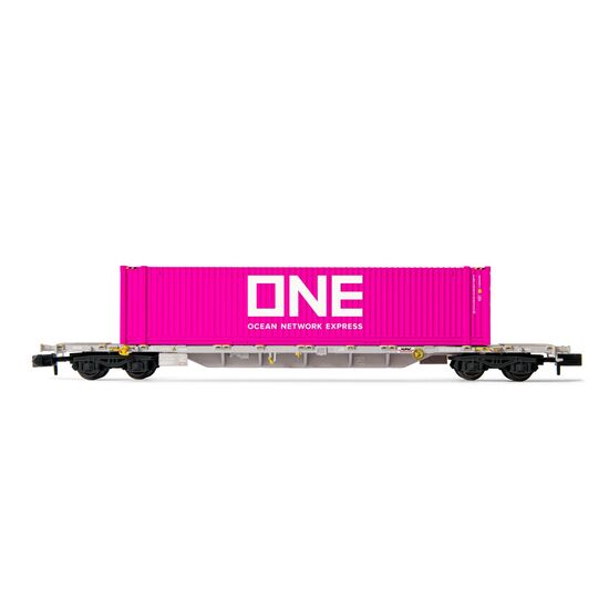 HUPAC Sgns wagon porte-conteneurs + 45`Cont. ONE Ep VI