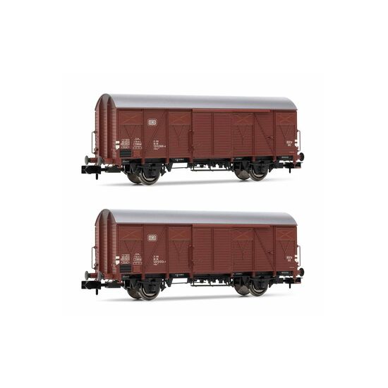 DB 2 wagons marchandises couverts Gs Ep IV