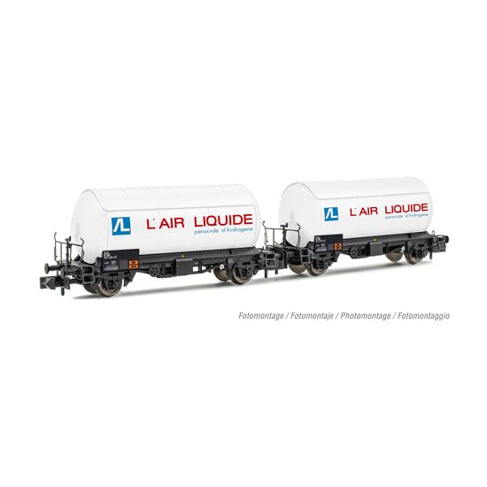 SNCF 2 Gaswagen 2-achsig AIR LIQUIDE Ep. IV-V