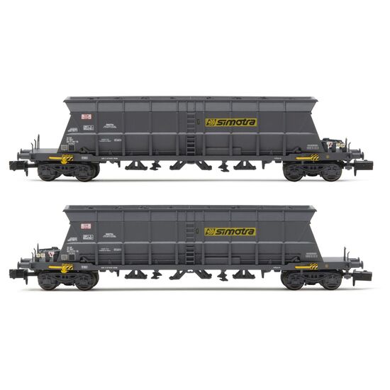 SNCF 2 Wagons à déchargement automatique 4 essieux SIMOTRA Ep.IV