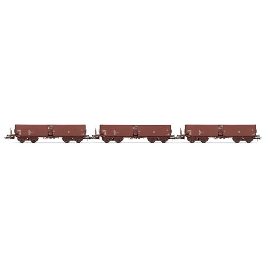 DR 3 Wagons à déchargement automatique3 Fadrrs brun Ep IV