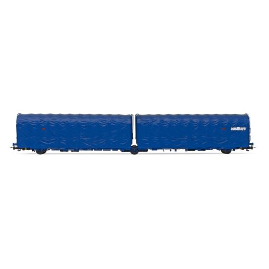 FS wagon bâché 3 essieux Las Aussiliare 144-4 Ep.IV