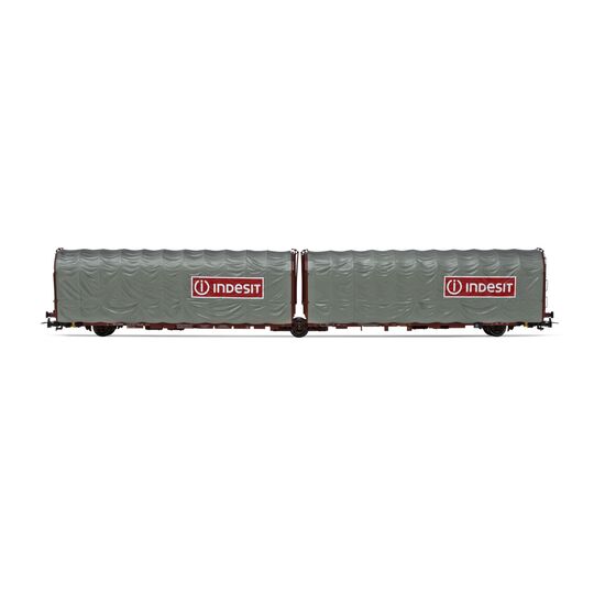 FS Wagon bâché 3 essieux Las Indesit 832-2 Ep. V