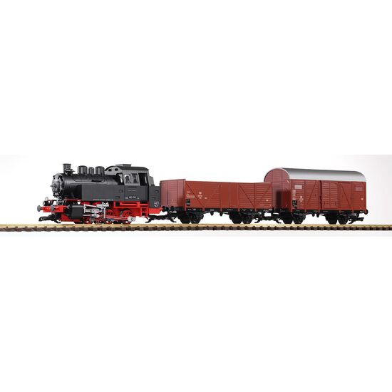 Coffret G-Start train de marchandises BR 80 + deux wagons