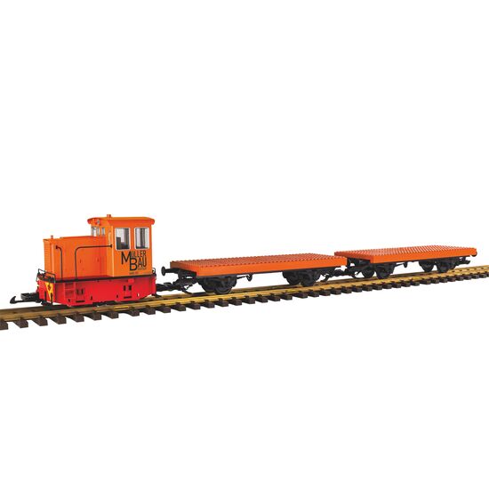 G-Start Set train de marchandises wagon de briques à pinces R/C