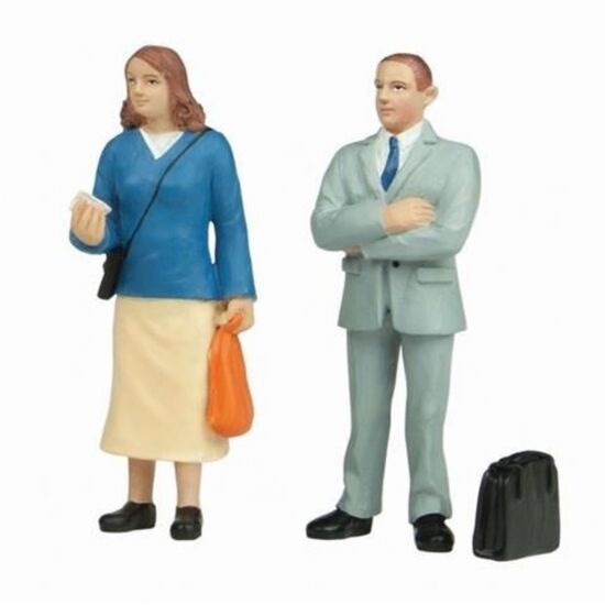 G-Scale Figur 2 Stehende Reisende