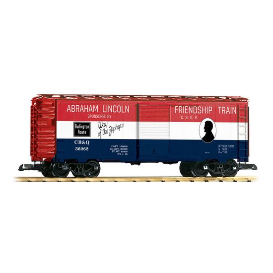 Wagon de marchandises fermé G CB+Q Friendship Train