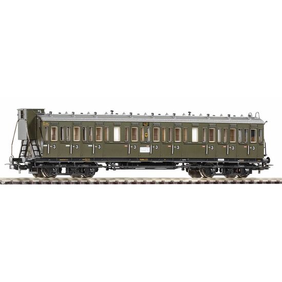 Wagon à compartiments 3ème classe C4 DRG Ep.II m.Bh.