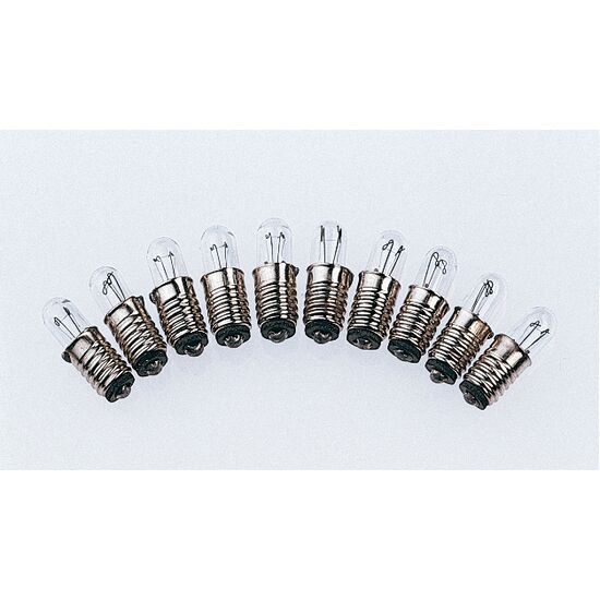 Ampoules de rechange 10 pcs. 19 V E5 5