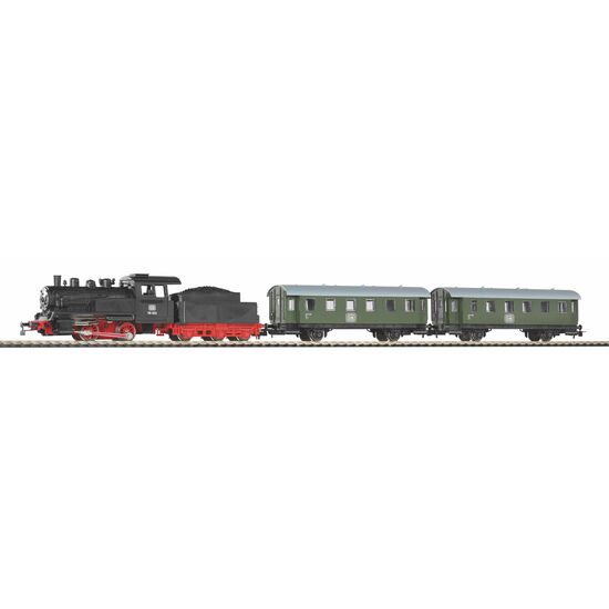 Coffret de départ Locomotive + Tender + Perswgn. voie A Bétonnage