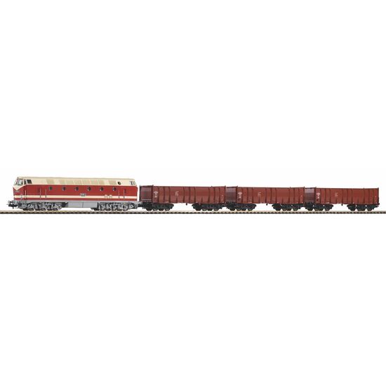 Coffret de départ train de marchandises BR 119 DR + 3 wagons A-Gl. littéral