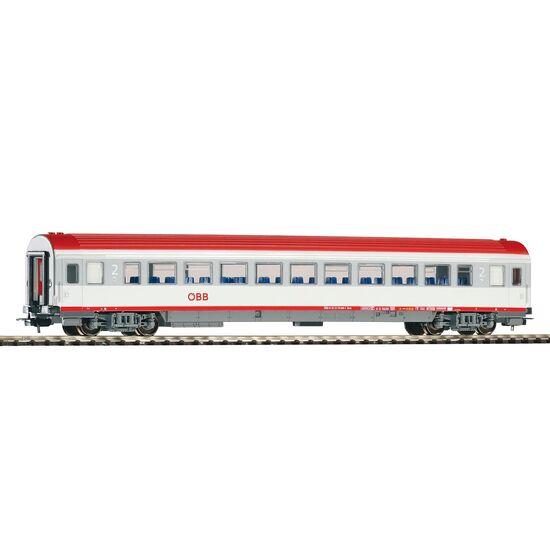 Perswg. 2.Kl. IC Großraum ÖBB V gris-rouge