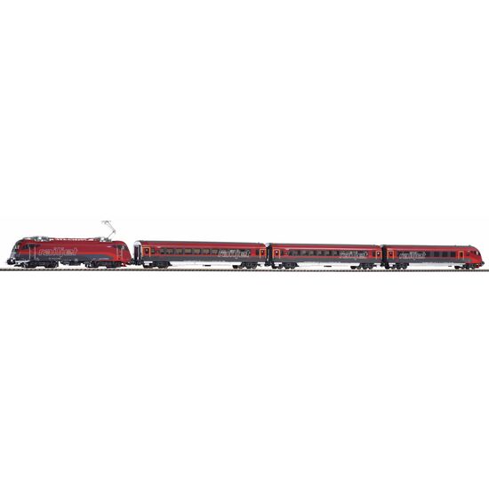Coffret de train Railjet Rh1216 + 3 voitures ÖBB V