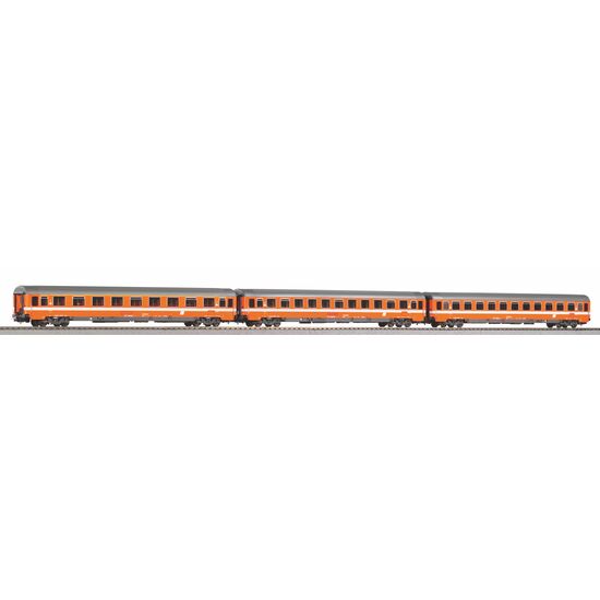 3-Set Schnellzugwg. Eurofima 1. Kl.+2x 2.Kl.FS IV
