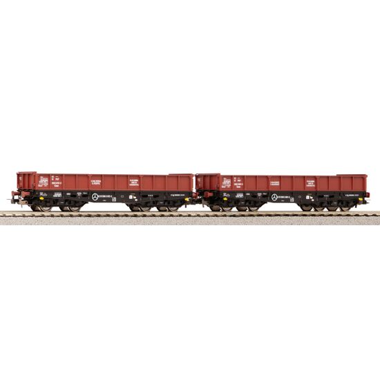 Coffret de 2 wagons de marchandises découverts 401Zl Eams PKP Ep.V