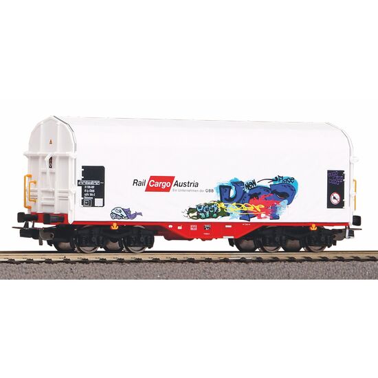 Wagon à bâche coulissante Rail Cargo Austria VI Graffiti, 2 image