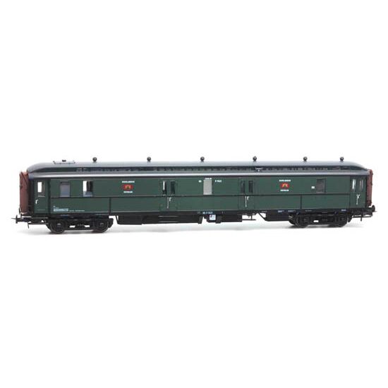 NS Postwagen P 7021  oliv  graues Dach  IIc-IIIa