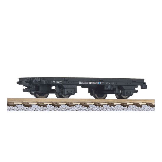 Wagon plat de service ferroviaire noir Ep.IV-VI