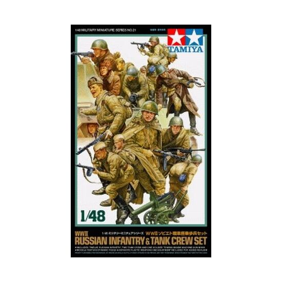 Russ.Infantry +Tank Crew Set