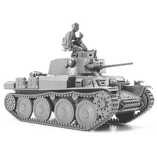 1/35 German Panzerkampfwagen 38(t)Ausf.E/F (véhicule de combat blindé allemand)