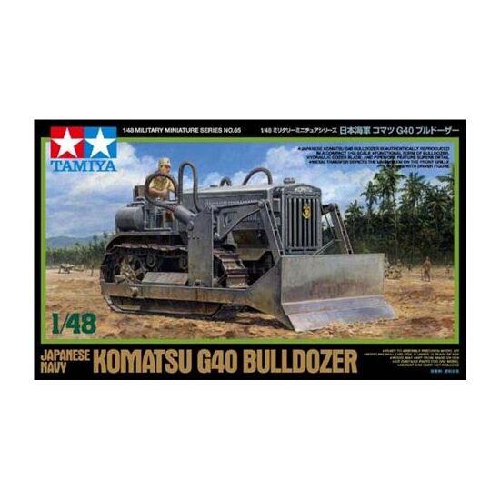 Tracteur militaire Bulldozer Komatsu G40