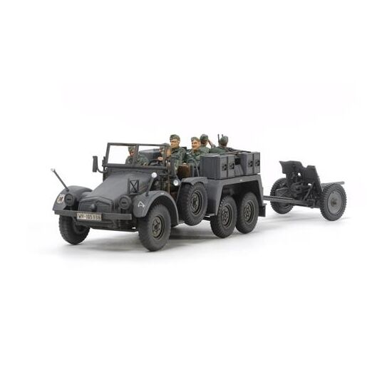 French 6x4Towing Truck Kfz.69 with 3.7cm Pak