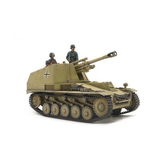 German Howitzer Guêpe italienne Front