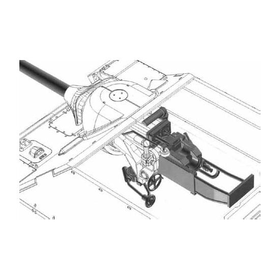 Char de chasse allemand IV/70 (V) Lang Metal Gun Barrel, 2 image