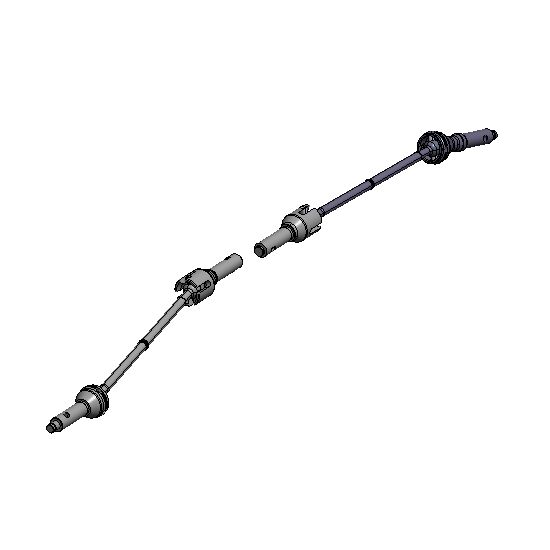 ARW10.54404-DB02 ALU Universal Propeller Shaft