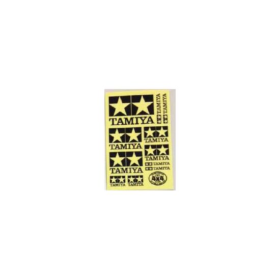 Autocollant logo TAMIYA clair