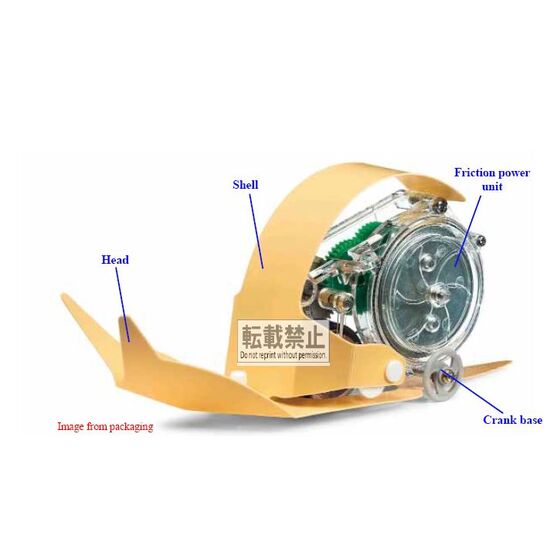 Snail à friction