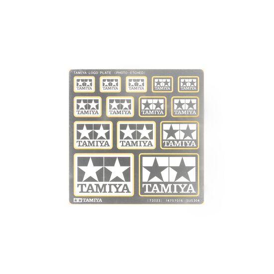 Tamiya Logo Plate (Photo Etched)