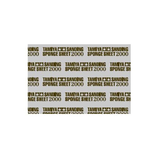 Eponge de ponçage grain 2000