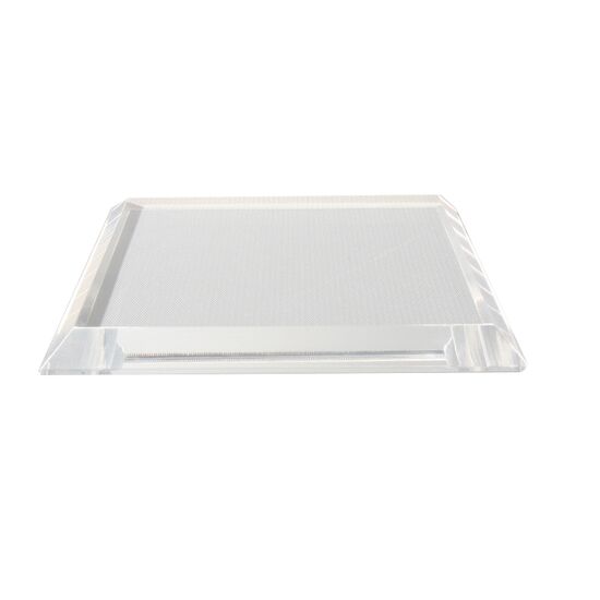 Plaque d'affichage Acrlyic Carré 100x100x8mm