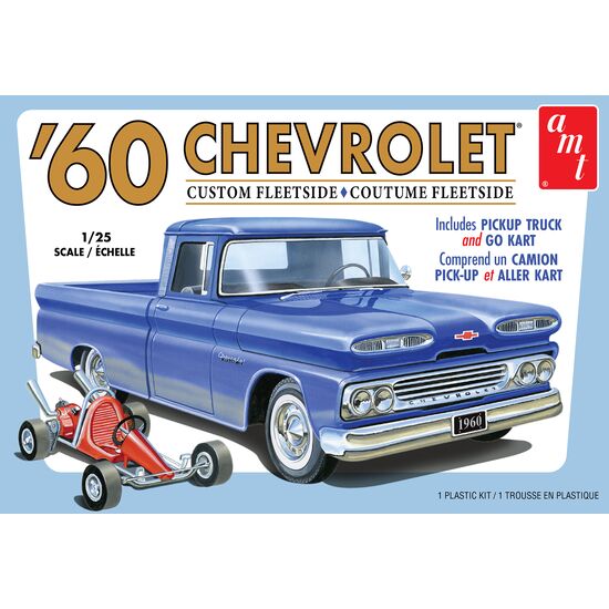 1960 Chevy Custom Fleetside Pickup w/Go Kart