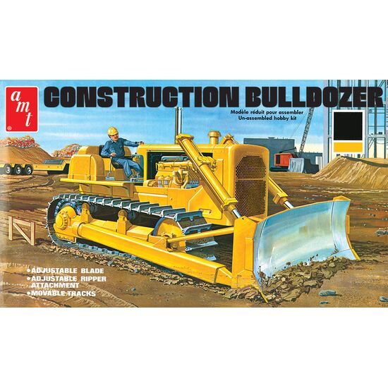 Bulldozer de construction