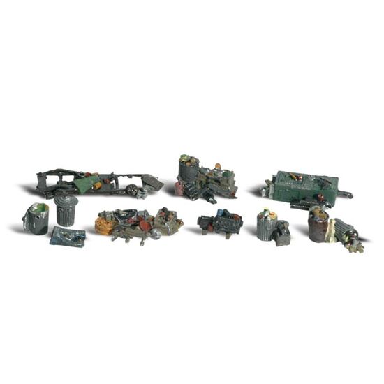 H0 Assortiment de débris