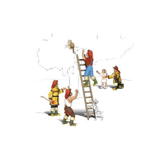 H0 Les pompiers arrivent !