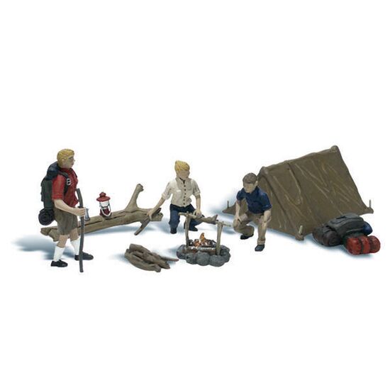 H0 Personnes en camping