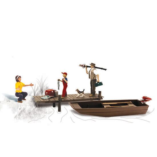 H0 Une famille va à la pêche