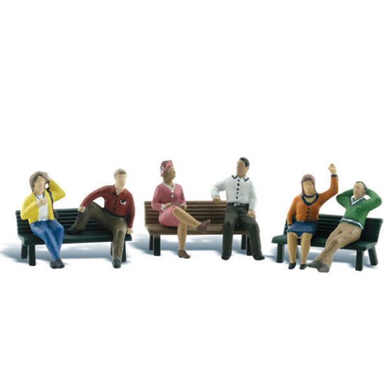 H0 Personnes sur la banquette