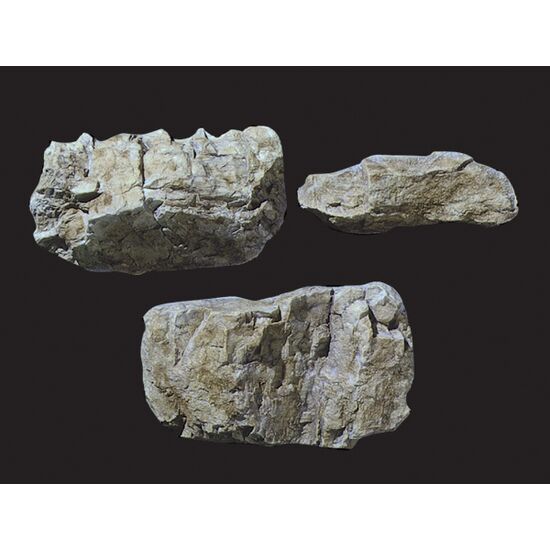 Moule de coulée de différents rochers de grande taille