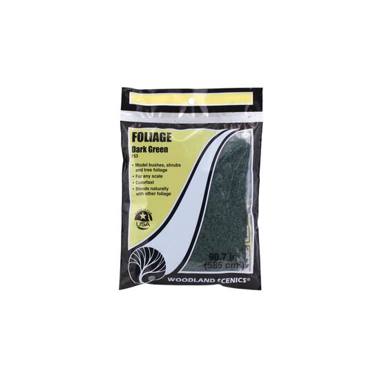 feuillage vert foncé