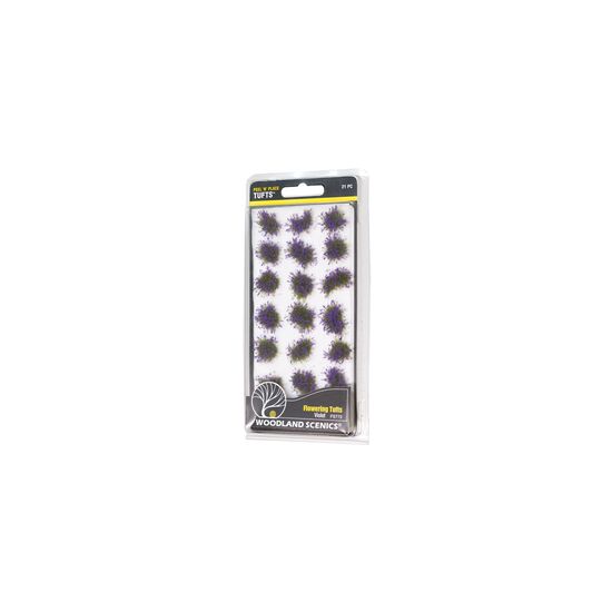 Des buissons de fleurs violettes