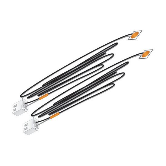 Orange Stick-on LED Lights